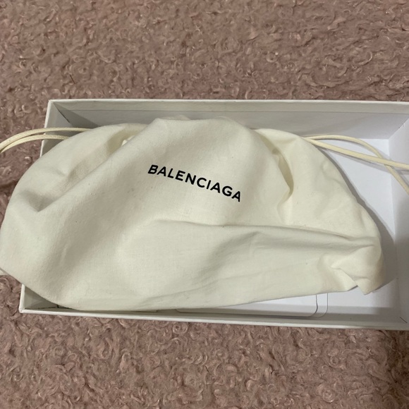 Balenciaga All Over Logo Wallet for Women in Black - Picture 6 of 8